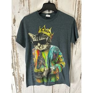 Men's Gildan Everyday Struggle Notorious Cat Biggie Smalls Graphic T-shirt